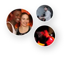 Ottawa dancers enjoying a Latin dance event
